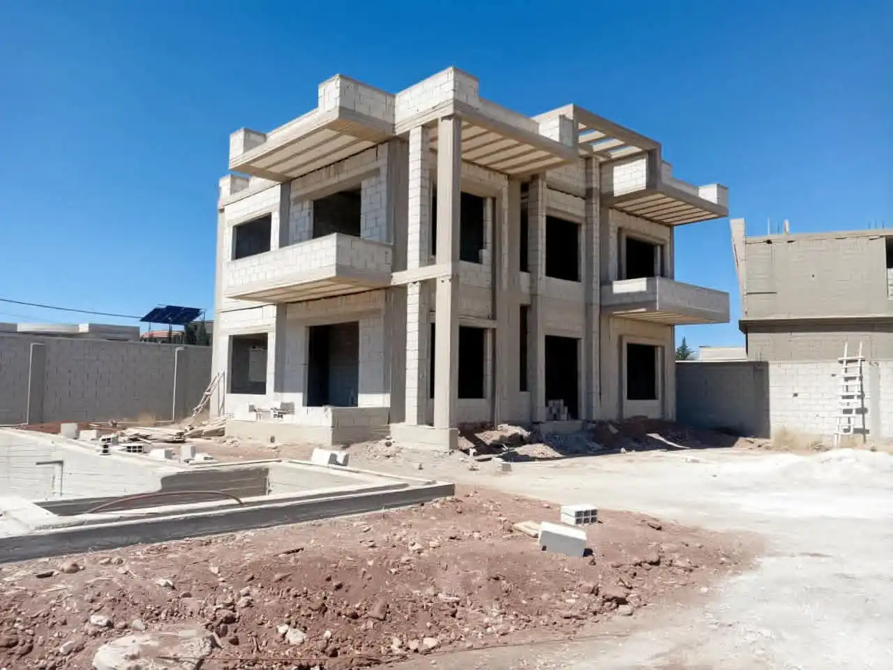 syria house property sale farmhouse shell core rif dimashq ri zj image